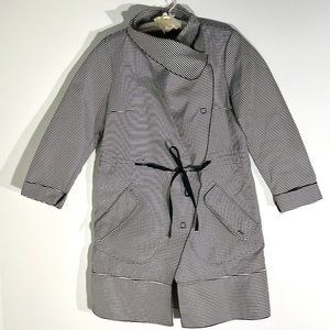 Lovely Violanti Black and White Pinstripe Jacket Size 44. Made in Italy